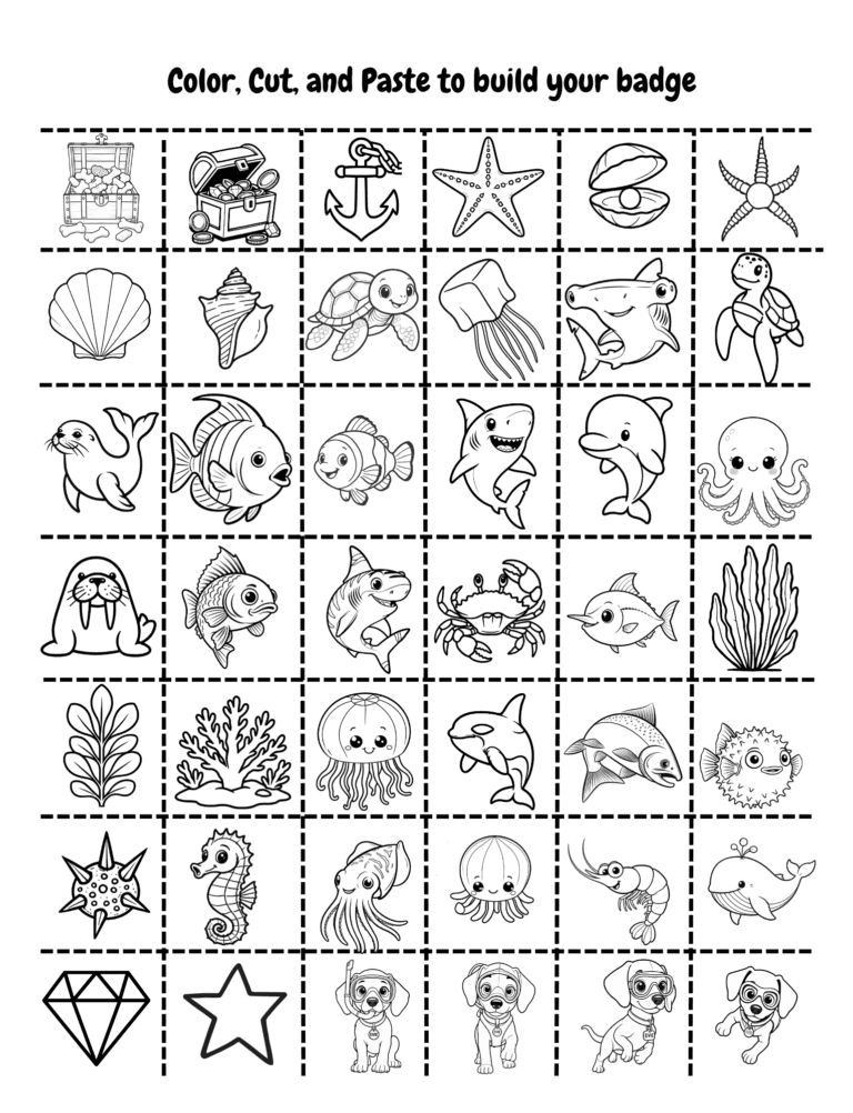 Badge Cutting Page 1