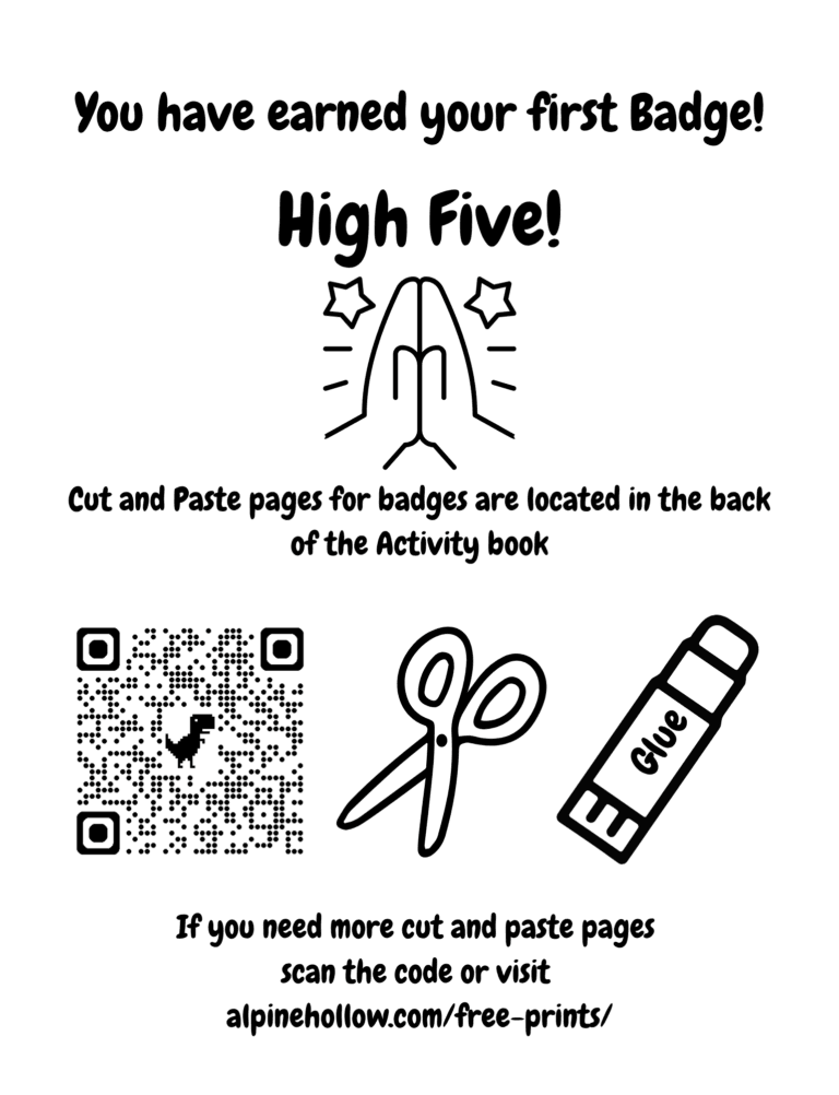 Printable Ocean Explorer badge activity for kids ages 3–8