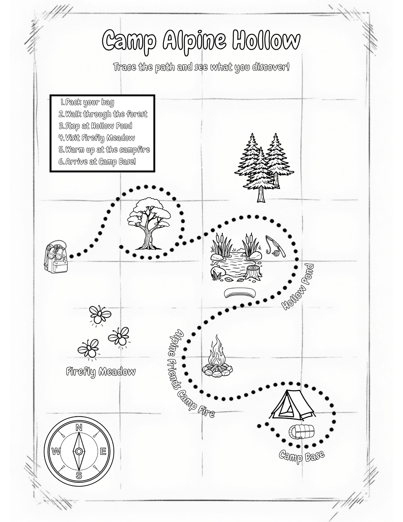 This month’s free activity page